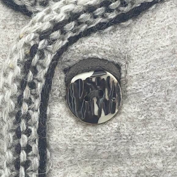 Spieth & Wensky Wool Blend Men's Vest 3XL Oatmeal Button Up Embroidered Logo - Picture 2 of 12